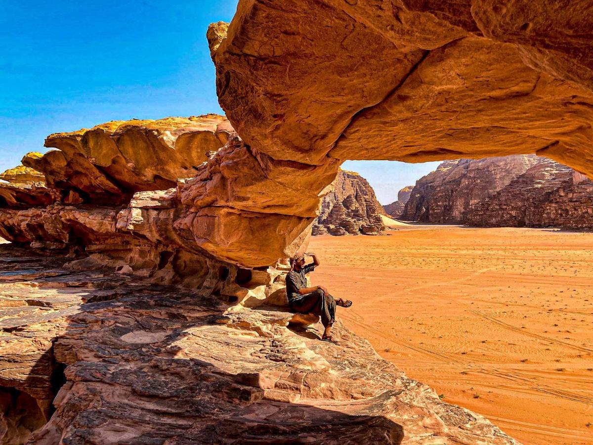 Wadi Rum Silk Road Camp Bagian luar foto