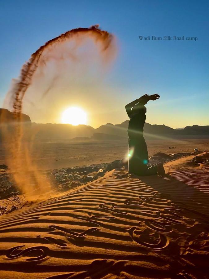 Wadi Rum Silk Road Camp Bagian luar foto