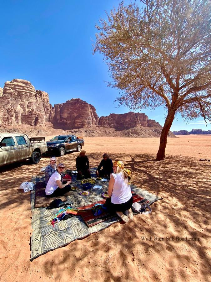 Wadi Rum Silk Road Camp Bagian luar foto