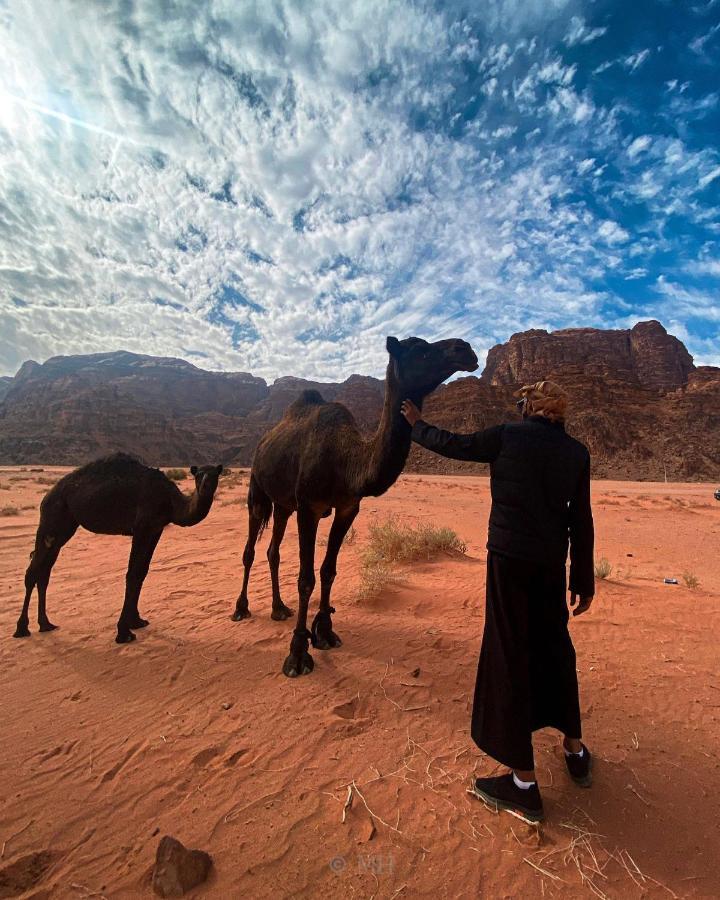 Wadi Rum Silk Road Camp Bagian luar foto