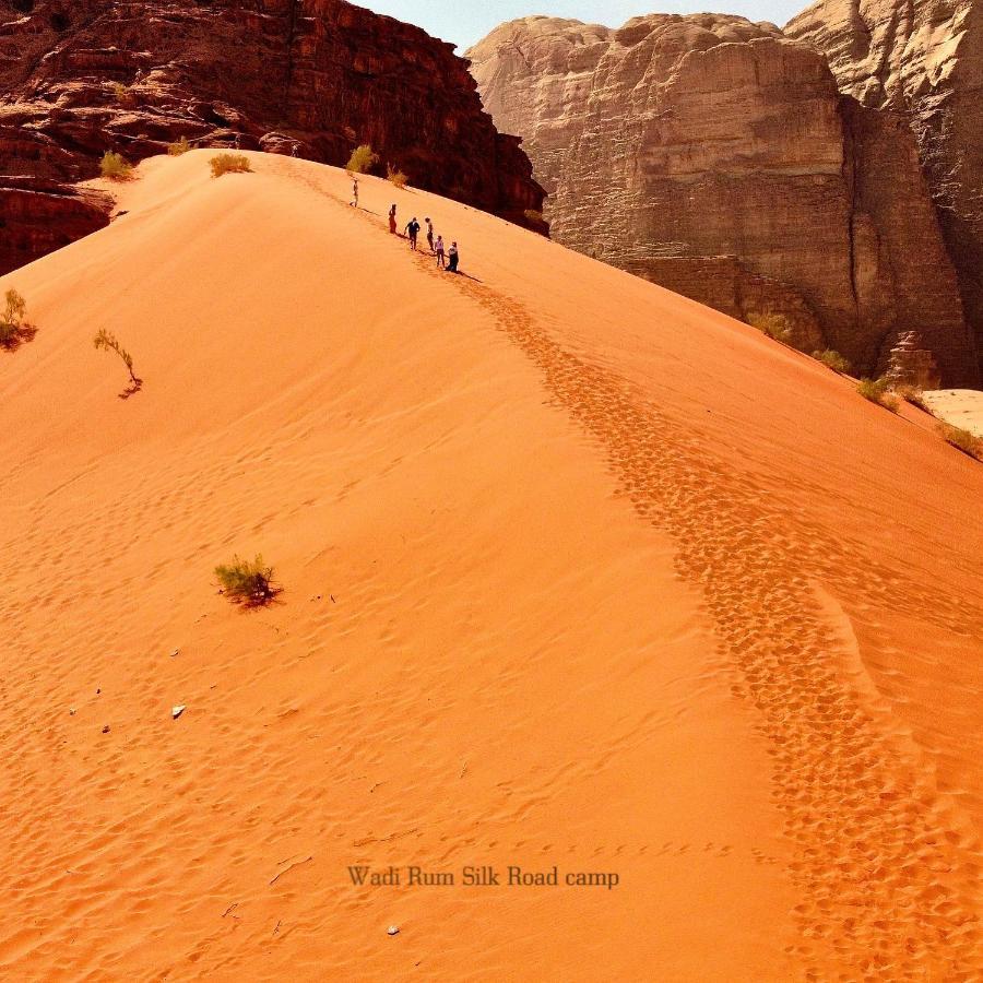 Wadi Rum Silk Road Camp Bagian luar foto
