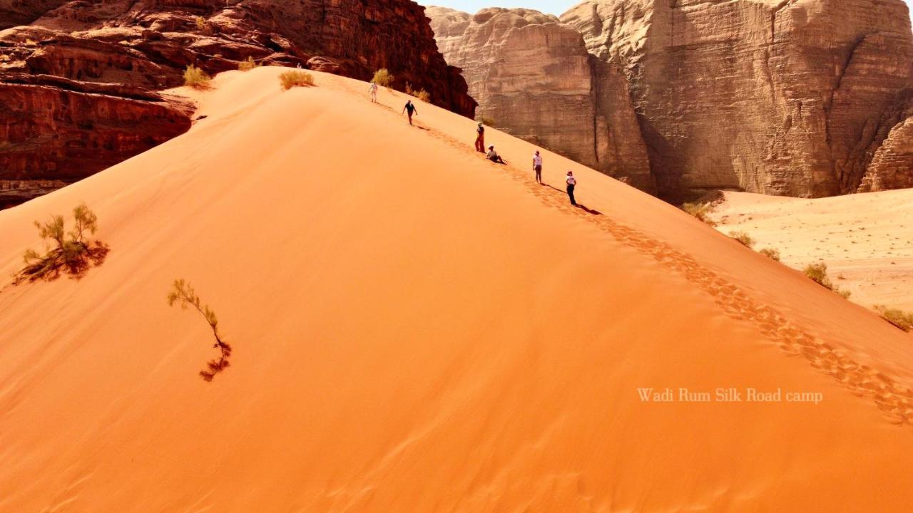 Wadi Rum Silk Road Camp Bagian luar foto
