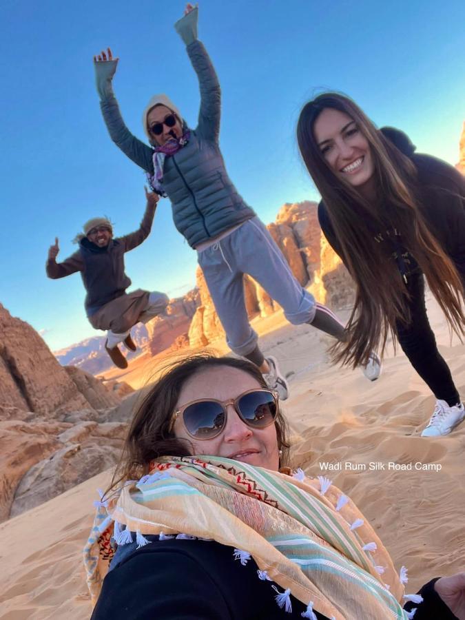 Wadi Rum Silk Road Camp Bagian luar foto