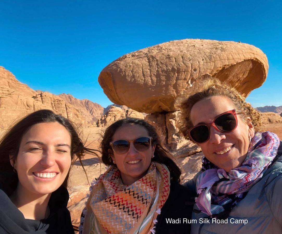 Wadi Rum Silk Road Camp Bagian luar foto