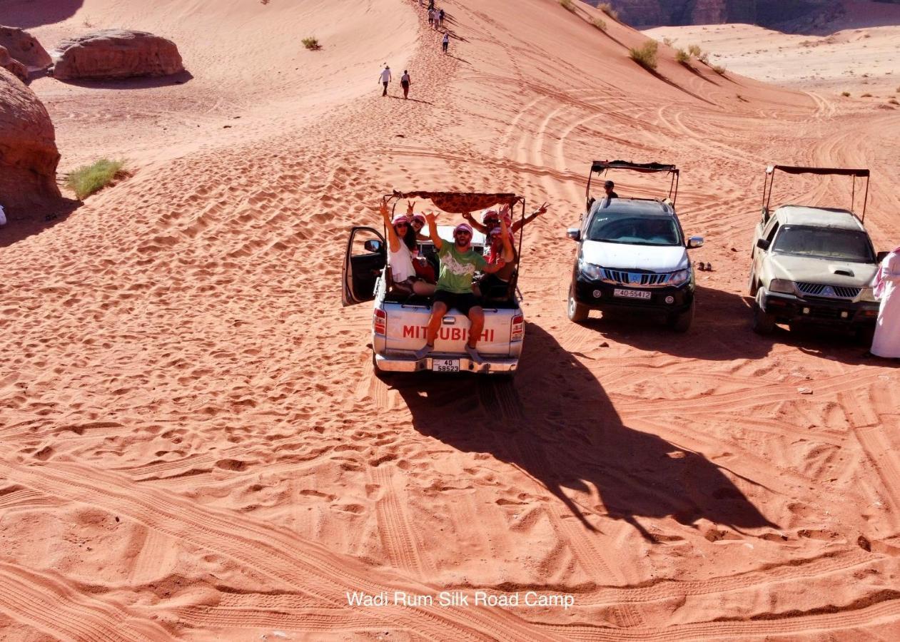 Wadi Rum Silk Road Camp Bagian luar foto