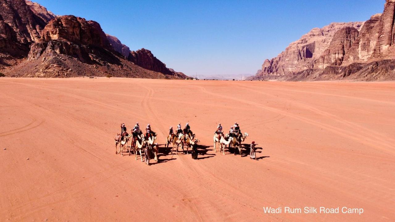 Wadi Rum Silk Road Camp Bagian luar foto