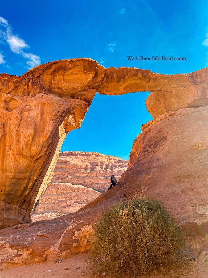 Wadi Rum Silk Road Camp Bagian luar foto