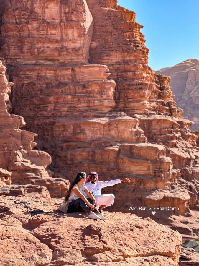 Wadi Rum Silk Road Camp Bagian luar foto