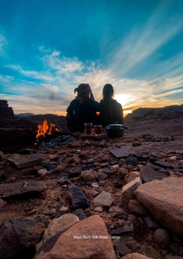 Wadi Rum Silk Road Camp Bagian luar foto