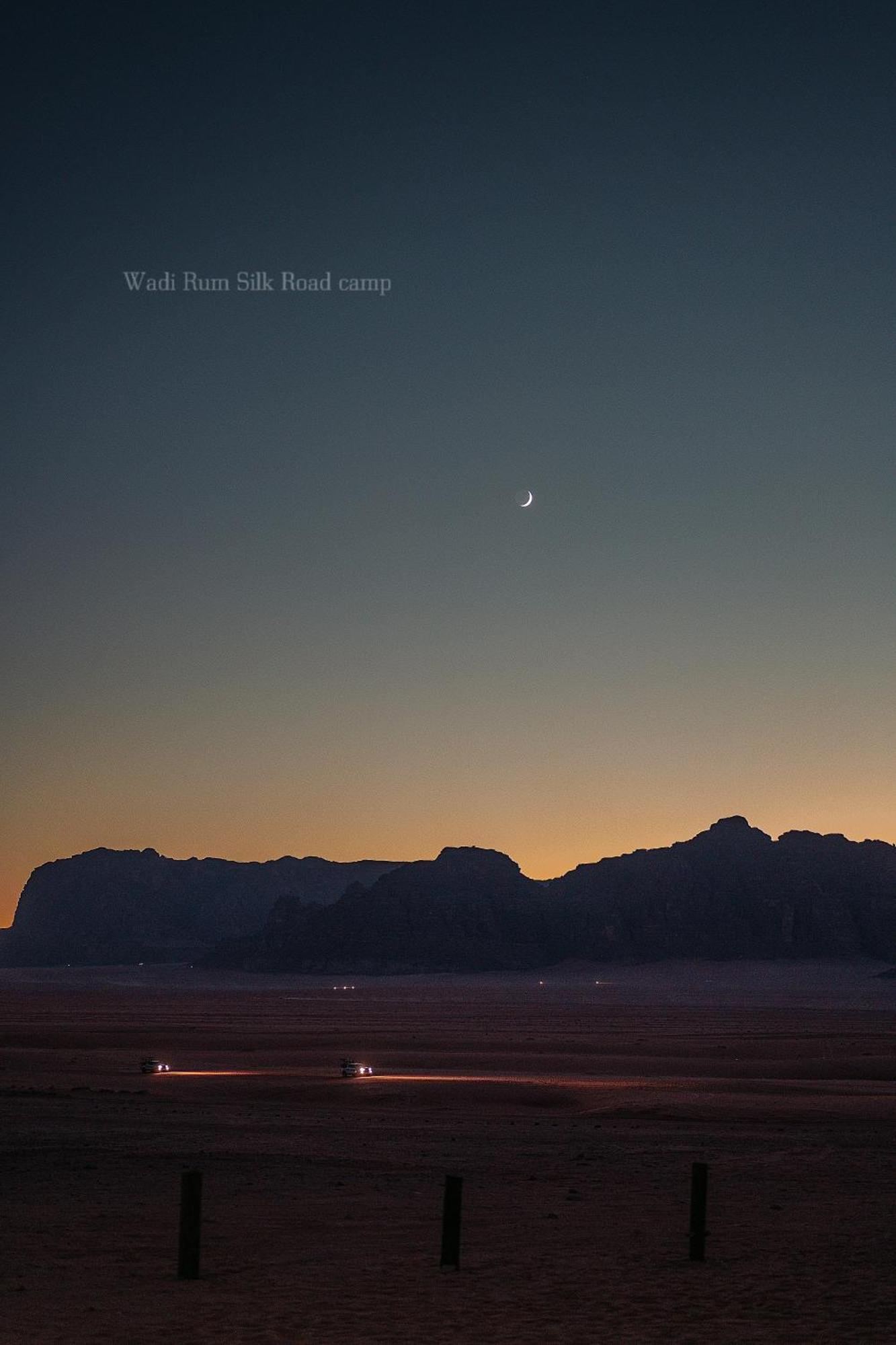 Wadi Rum Silk Road Camp Bagian luar foto
