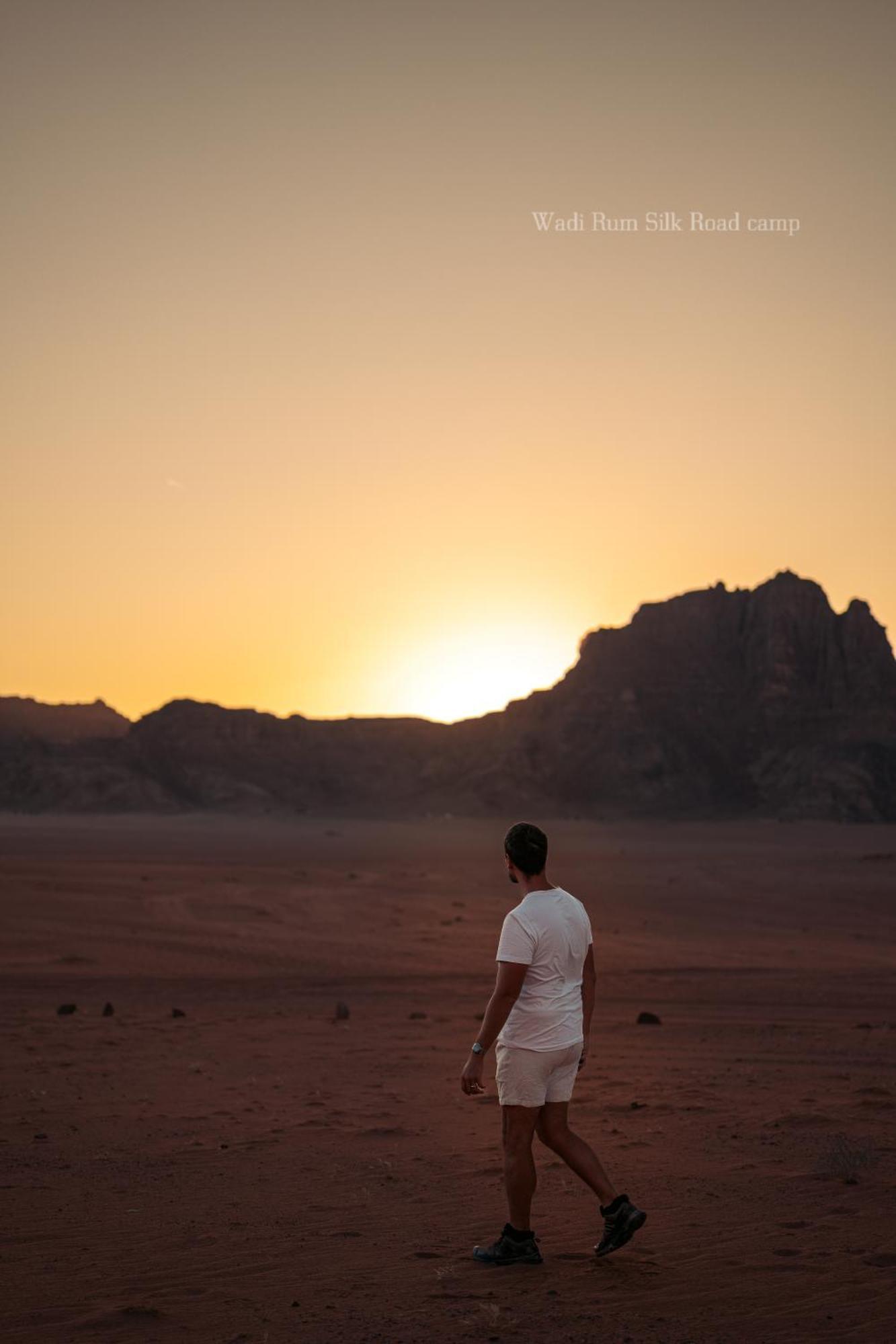 Wadi Rum Silk Road Camp Bagian luar foto