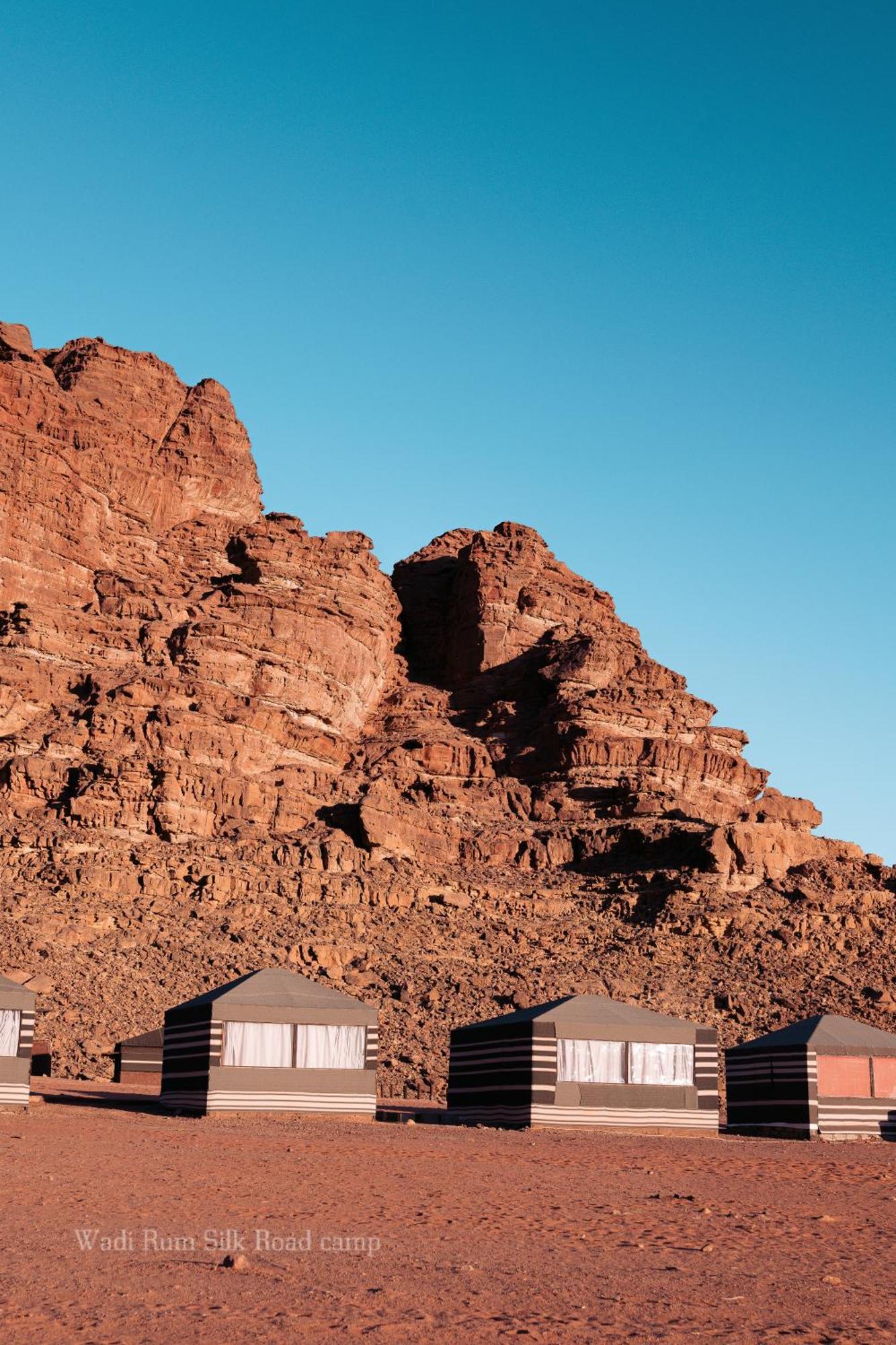 Wadi Rum Silk Road Camp Bagian luar foto