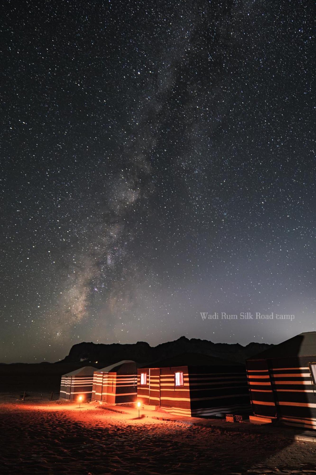 Wadi Rum Silk Road Camp Bagian luar foto